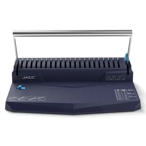 Premium 8 Sheets 21 19 Hole Comb Binding Machine Document Binding Machine Note Book Binding Machine (CB8) thumbnail-1