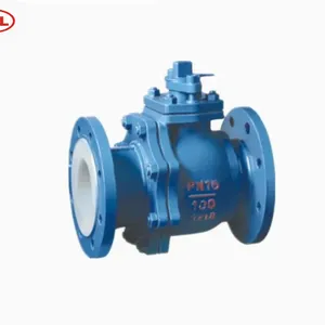 Replaceable Rubber Lined Double Flanged Butterfly Valve for Water Treatment thumbnail-5