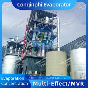 Automatic Multi-effect Evaporation Crystallization System, 304 SS, PLC Control, Standard Compliant thumbnail-3