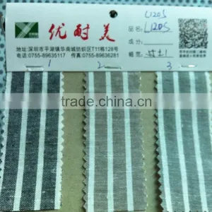 55 Linen 45 Cotton Yarn Dyed Fabric for Shirts thumbnail-1