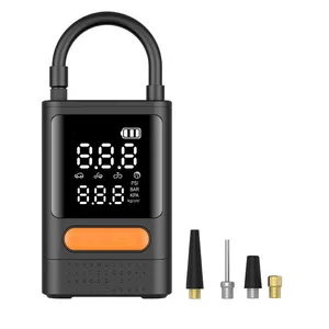 OEM Wireless Air Pump Portable Tire Inflator 5000mAh Electric Tire Pump For Vehicle thumbnail-2