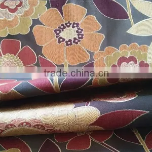 2016 China Supplied Flower Sofa Fabric Spun Polyester Fabric thumbnail-1