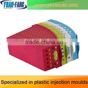 China Taizhou OEM Custom Low Price High Quality Injection Turnover Crates Moulds/fruit Crate Injection Moulding thumbnail-2
