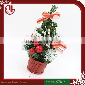 Christmas Tree &Accessories Red Mini Navidad Decoration thumbnail-1