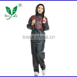 Hot Selling Portable Women in Polyester Rain Coat thumbnail-1