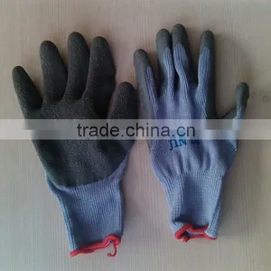 Sring Knit With Latex Rubber Coated Palm Work Safety Gloves thumbnail-1