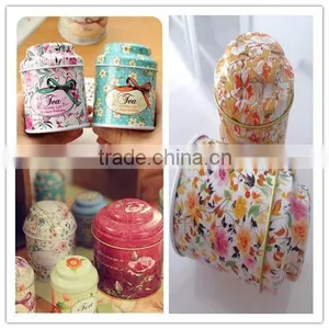 Wholesale Tea Industrial Use and Accept Custom Order Round Coffee Tin Set thumbnail-4