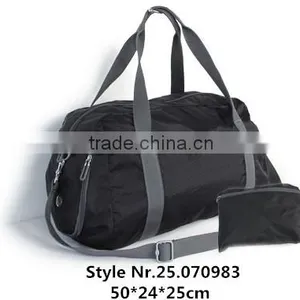2016 Plain Folding Travel Bag Lightweight Duffel Bag for Gym thumbnail-6