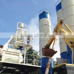 2016 HZS50 Skip Type Concrete Mixing Plant Hopper Concrete Mixing Plant thumbnail-3