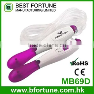MB69D_PU Purple Color LCD Display Colorful Children Digital Pvc Jump Rope thumbnail-1
