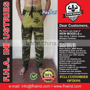 Camouflage Gym Pants Trousers Singlet Shirts Bodybuilding Wear Apparel for Gym by FHA INDUSTRIES thumbnail-1