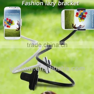 Clip Snake Car Desktop Lazy Bed Phone Holder Stand For IPhone 4 4s 5 5s I9500 N7100 thumbnail-1