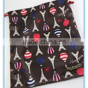 Wholesale Cheap Custom Nylon Drawstring Bag thumbnail-1
