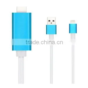 Lightning to Hdmi Cable for Iphone 5 5s 6 6s thumbnail-1