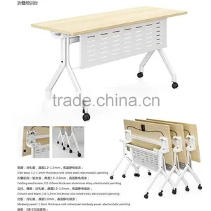 Moving Folding Frame Table for Training Room With Castor thumbnail-1