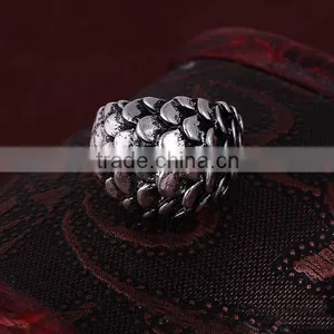 Wholesale Zinc Alloy Skull Ring Jewelry For Men thumbnail-2