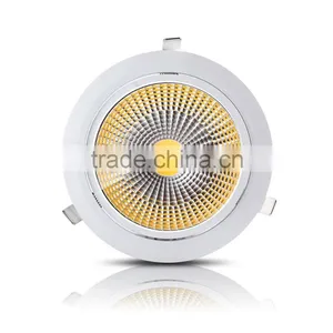 Super Brightness 30w High Efficiency CRI Max97 Led Cob Panel Downlight thumbnail-2