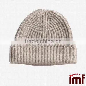 Pure Cashmere Fisherman's Rib Hat thumbnail-1