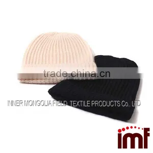 Knitted Pattern and Beanie Winter Hat Type Knitted Hat thumbnail-3