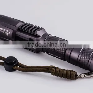 18650 Good Quality Multifunction USB Outdoor Lighting Defensive Flashlight T6 Zoom Focus LED Flashlight Rechargeable thumbnail-1