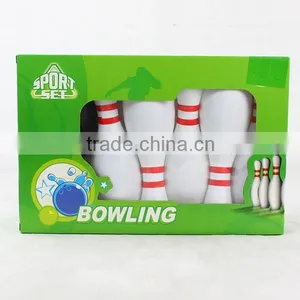 Children Play 22cm Bowling Toy With 10 Bottles and 2 Balls thumbnail-2