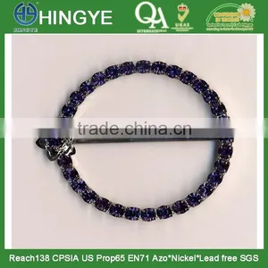 Rhinestone Flower Brooch - BR1412001 thumbnail-1