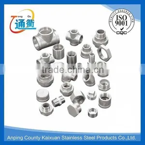 Made in China Casting Stainless Steel Press Pipe Fittings 1/4" Bsp thumbnail-1
