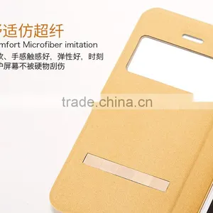 Joyroom Tiffany Series Joint Screen Window Slid Button Wallet Case for Iphone Se/5s/5 Microfiber With Card Slot PC Leather Case thumbnail-3