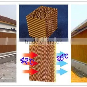 Designed High-Quality Evaporate Cooling Pad System for Chicken Husbandry thumbnail-4