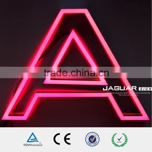 Waterproof Customized Acrylic Commercial Advertising Monochrome Alphabet Led Display Light Letter Sign Outdoor thumbnail-3