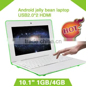 10" Inch Laptop Dual Core 1,5ghz Android Netbook Laptop 1GB RAM White PC thumbnail-1