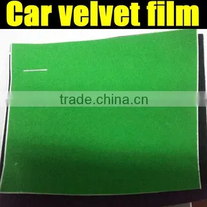 New Style Auto Velvet Fabric Film Decoration Sticker Size 1.35*15m thumbnail-1