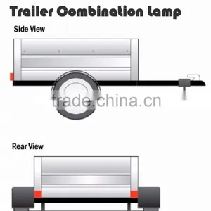 New Product E-MARK LED Trailer Light Waterproof Rear Combination Tail Lamp thumbnail-6
