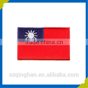 Factory Custom Made Embroidery Patch Private Flag Patch Embroidery Label thumbnail-6