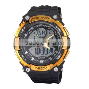 2016 Men's Quartz Digital Watch Men Sports Watches Relogio Masculino S Shock Relojes LED Military Waterproof Wristwatches thumbnail-2