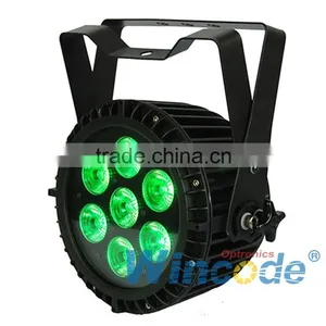 7*18W 6 in 1 Waterproof Led Slim Par Light / Disco Light / Night Club & Dj Lighting thumbnail-1