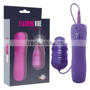 Flashing Vibe --- 7Mode Glans 2015 Best Selling Flashing Viibarator thumbnail-1