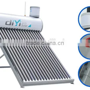 Made in China Non Pressure Solar Water Heating Systerm With Assistant Tank thumbnail-1