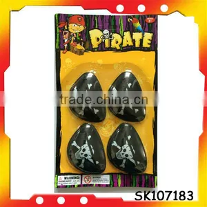 Skull Pirate Eye Patch Pirate Set for Halloween thumbnail-1