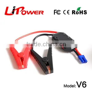 Manufacturer of 12000mAh 12 Volt Lithium Ion Battery Ignition Starter Emergency Jump Starter With LED Light Generator thumbnail-3