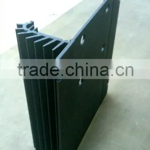 Industrial Extruded Aluminum Black Anodized Heatsink thumbnail-2