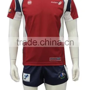 Custom Full Sublimation Printing Pattern Rugby Uniform for Practice thumbnail-3