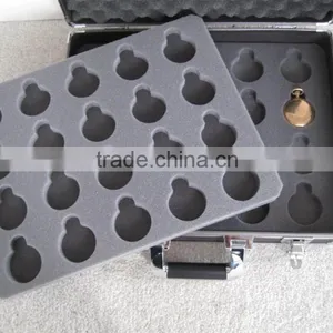 40 Place Aluminum Pocket Watch Storage Case Quality Choice thumbnail-1