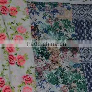 Rayon Viscose Jacquard Print Fabric thumbnail-3