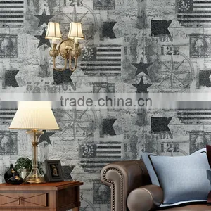Fabric Wallpaper Leaf Design Waterproof Wallpaper thumbnail-3