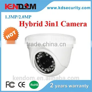 Best Quality CCTV Four in One Camera TVI/CVI/AHD/CVBS Dome Hybrid Camera High Quality Definition 1.3MP 2.0MP thumbnail-2