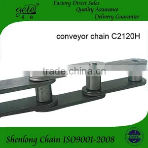 C2102H Heavy Series Double Pitch Conveyor Chain With Big Roller thumbnail-1