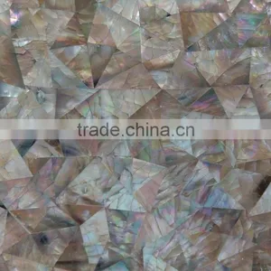 Factory Offer Crazy Crackled Pattern Penguin Mother of Pearl Mosaic Tile for Backsplash thumbnail-2