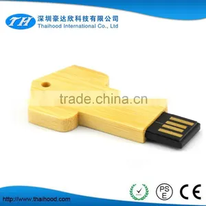 Promotional Custom 32gb Flash Drive Wooden Mini Usb Key With Real Capacity thumbnail-5