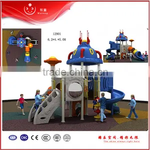 2015 Hot Sale Commercial Kids Games Plastic Outdoor Playground thumbnail-3